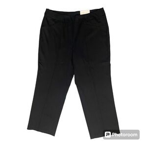 Women’s Black Dress slacks size 22-24. Comfortable fit. Pockets. NWT
